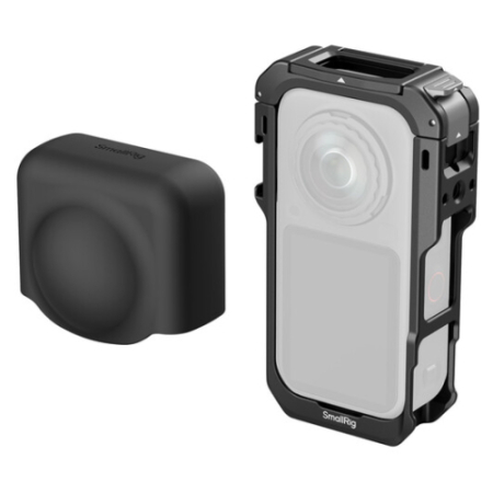 SmallRig 6965 - klatka z silikonową osłona obiektywu do Insta360 X6